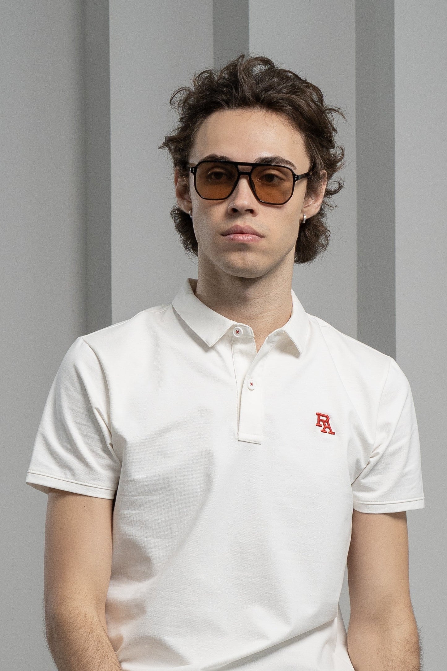 Men's Snow Ember Polo - Rig Anthony