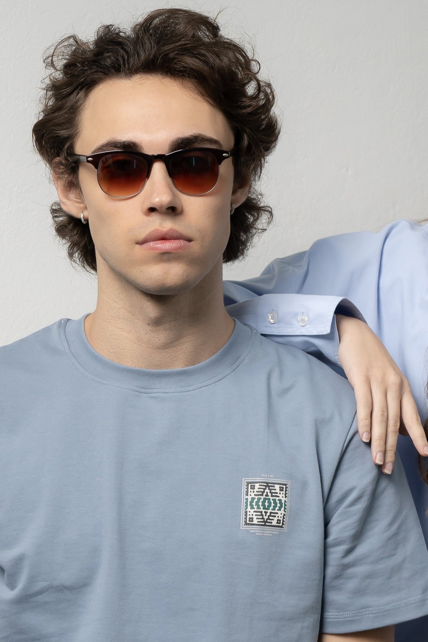 Men’s Cerulean Horizon T-Shirt - Rig Anthony