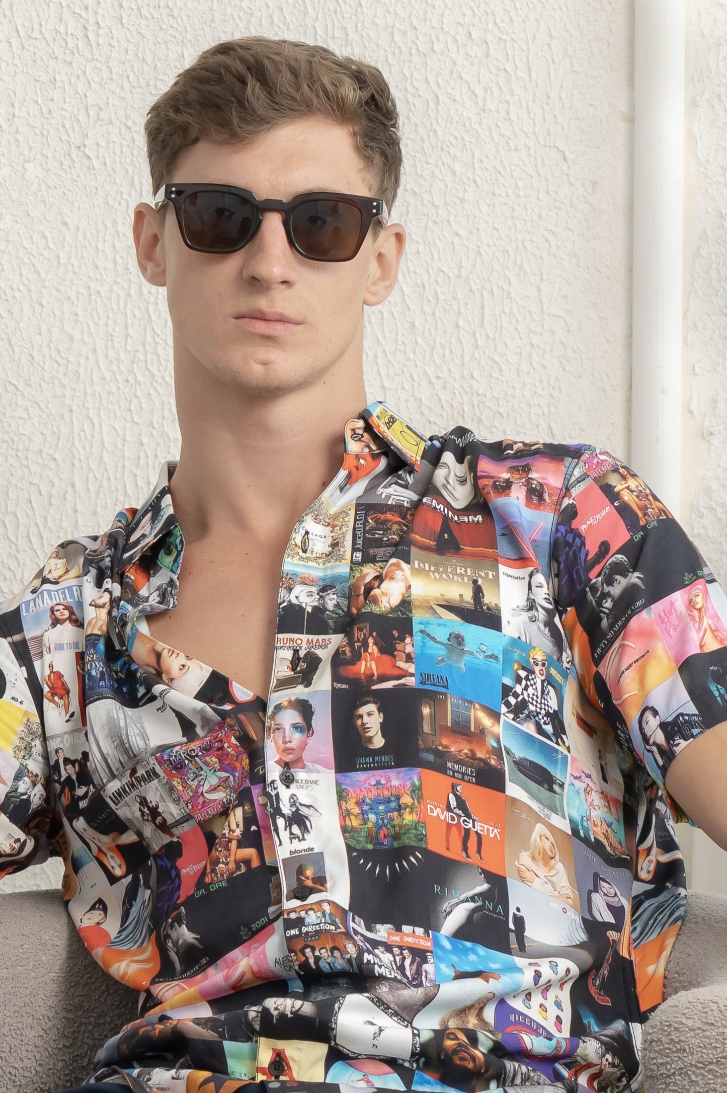 Men's Tracklist Shirt - Rig Anthony