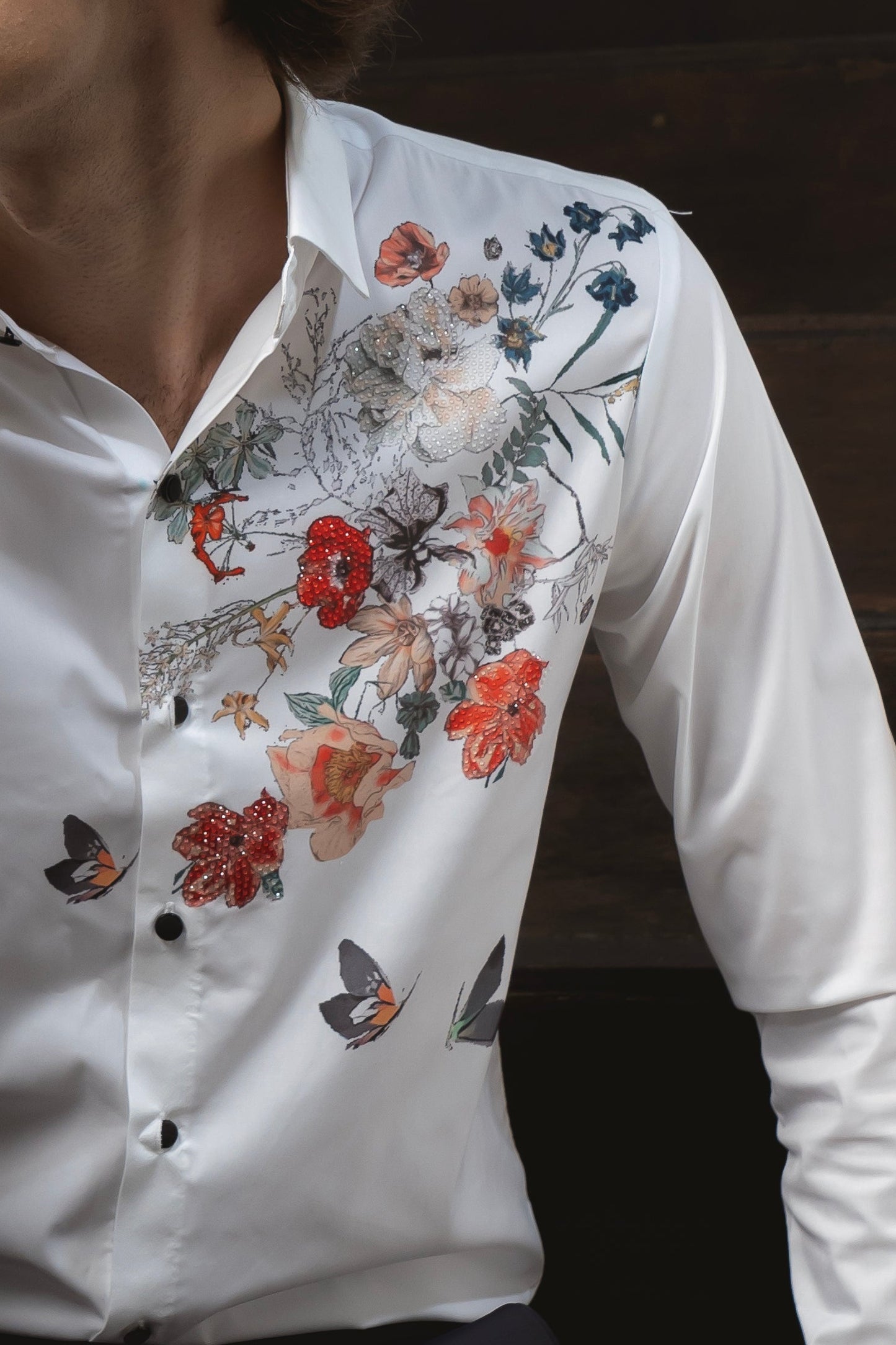 Men's Lustre Bloom Shirt - Rig Anthony