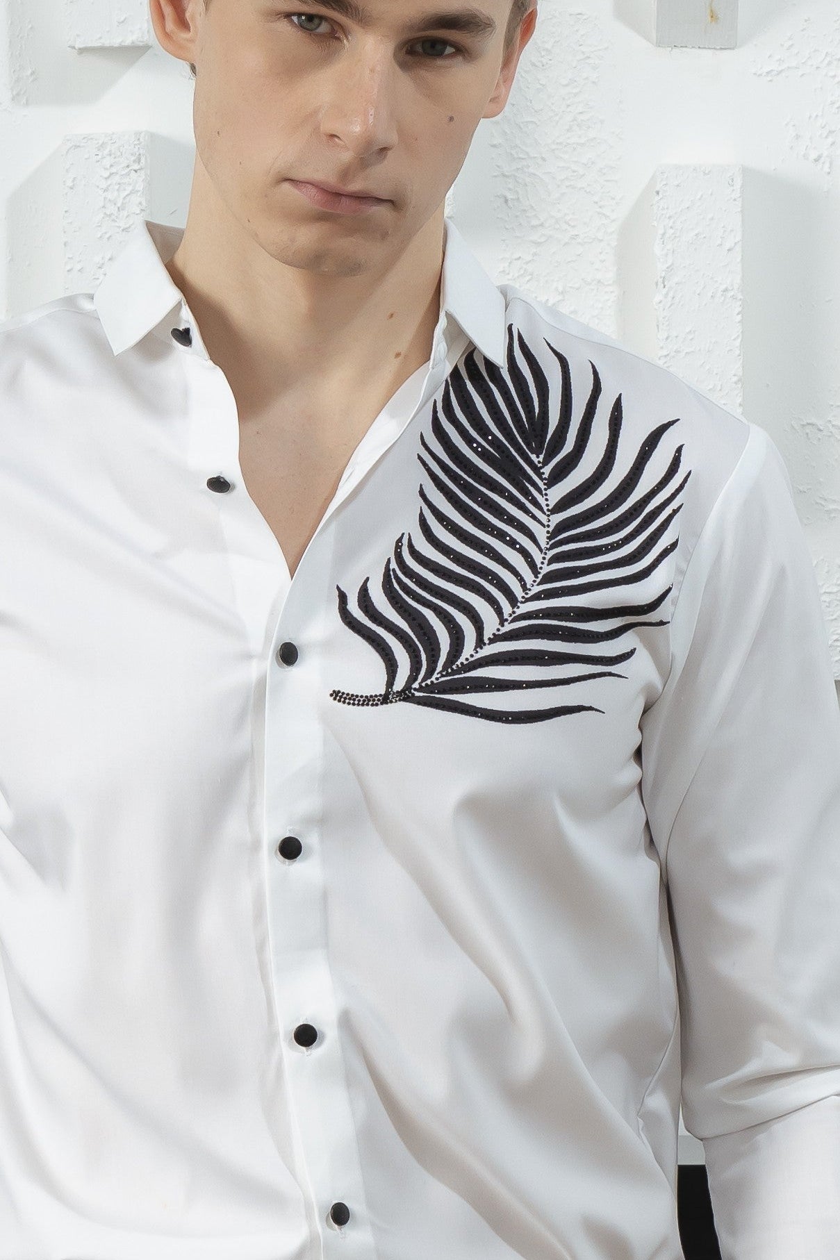 Men's Crystal Fern Shirt - Rig Anthony