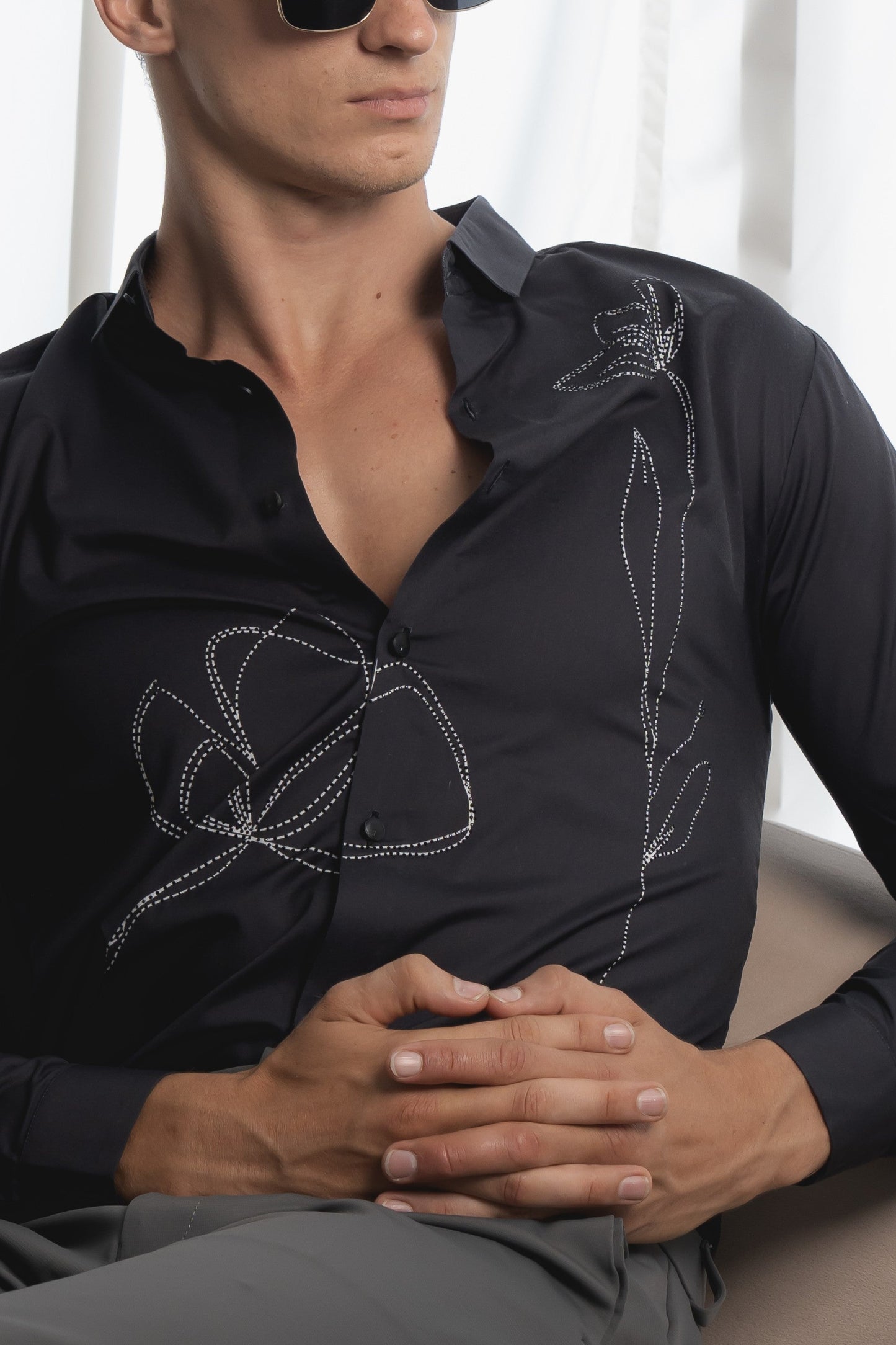 Men's Starlight Flora Shirt - Rig Anthony