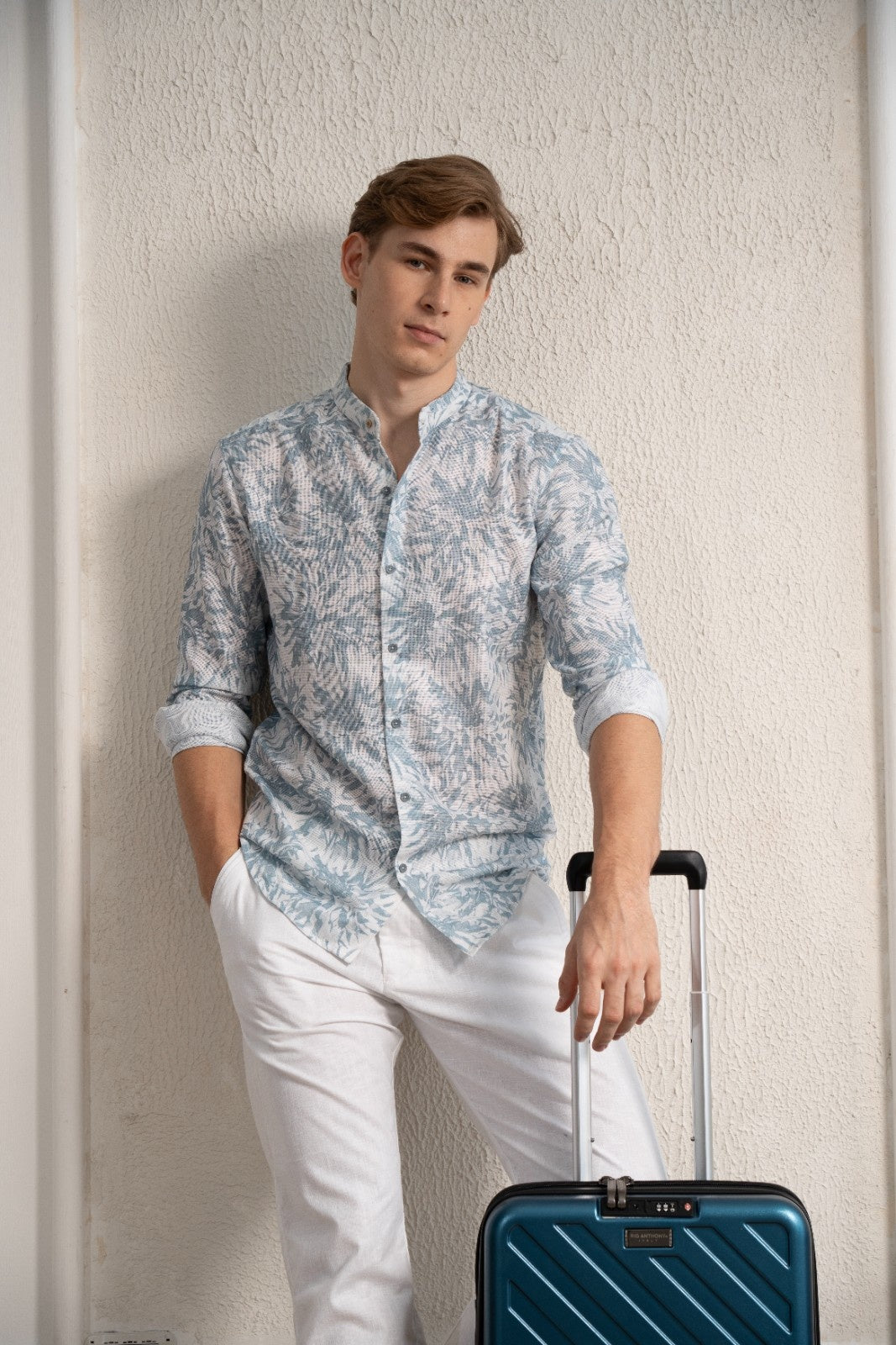 Men's Ocean Breeze Linen Shirt - Rig Anthony