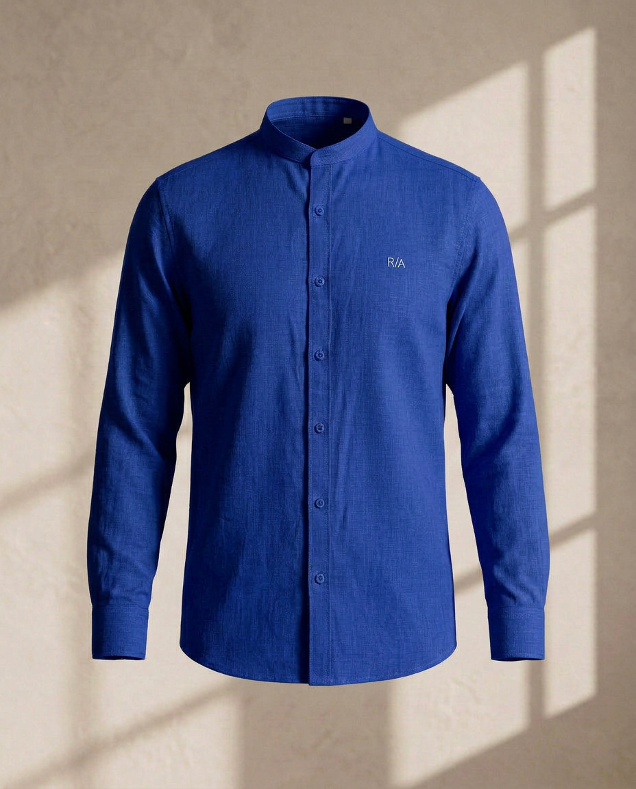 Azure Coast Premium Linen Shirt-11505