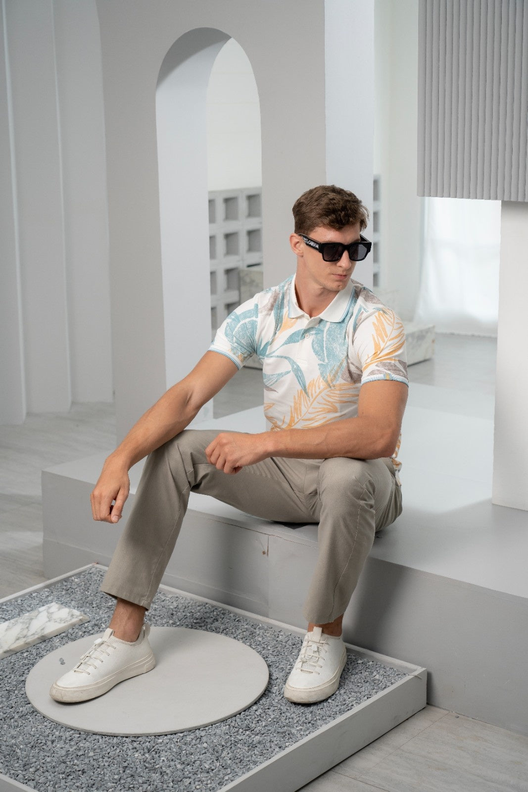 Men's Palm Vista Polo - Rig Anthony