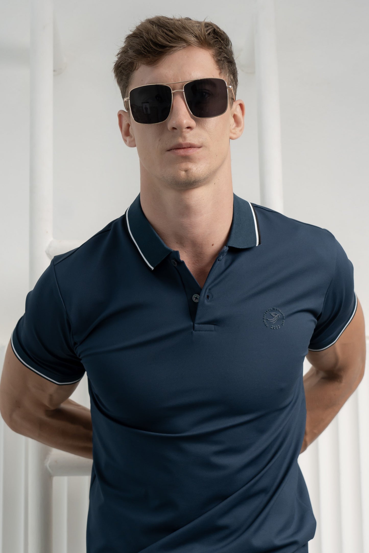 Men's Navy Seal Polo - Rig Anthony