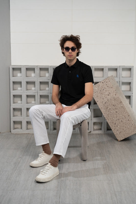 Men's Midnight Accent Polo - Rig Anthony