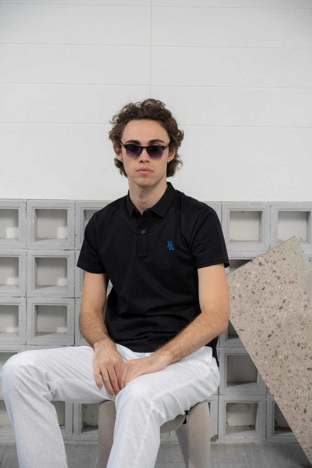 Men's Midnight Accent Polo - Rig Anthony