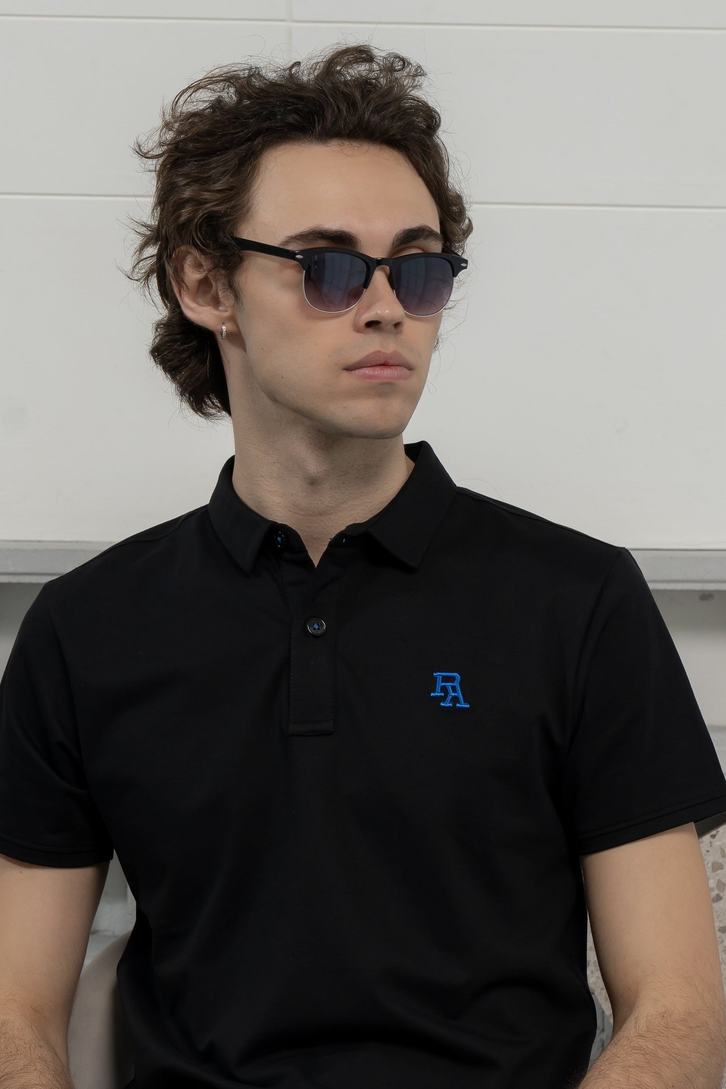 Men's Midnight Accent Polo - Rig Anthony