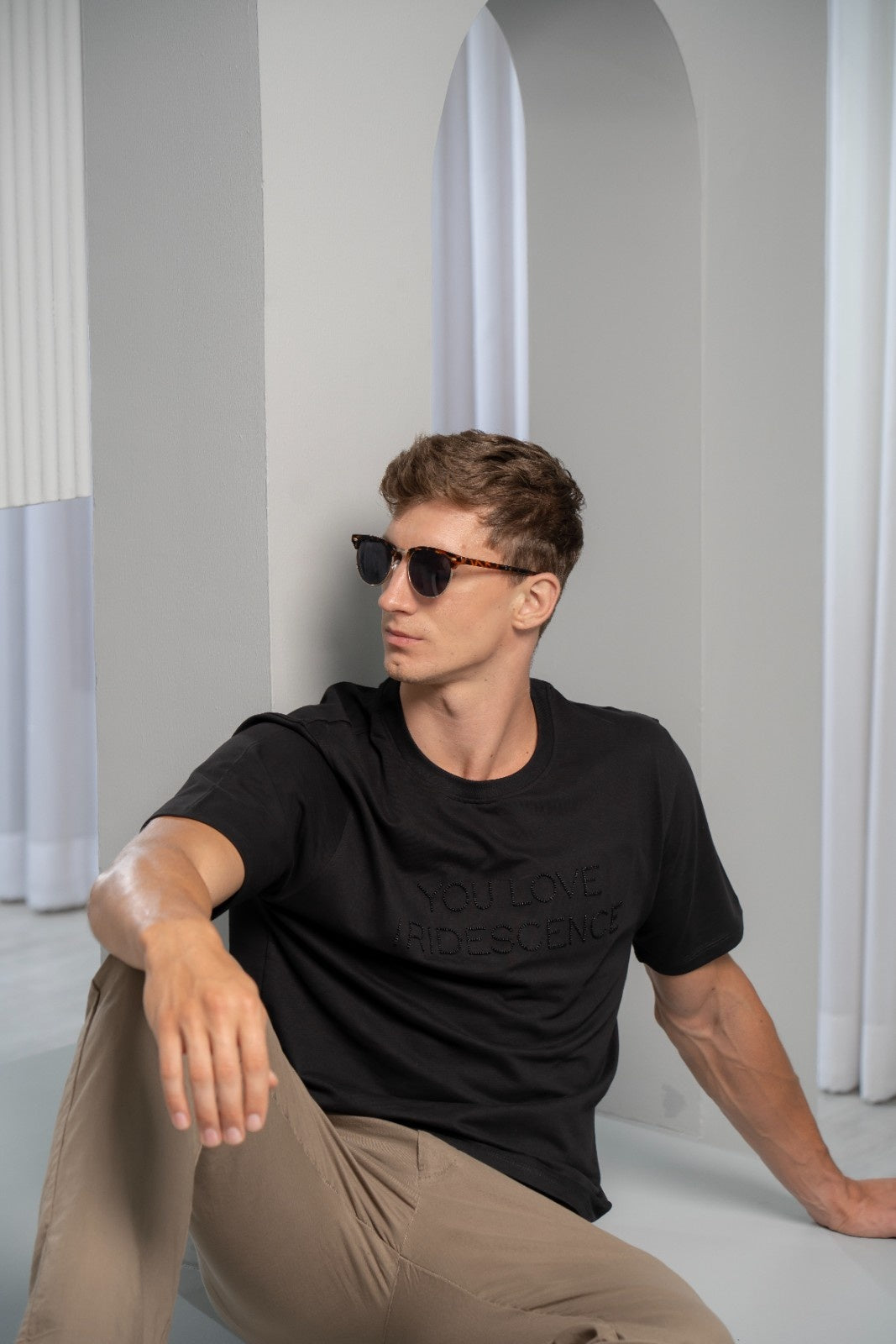 Men’s Carbon Thread T-Shirt - Rig Anthony