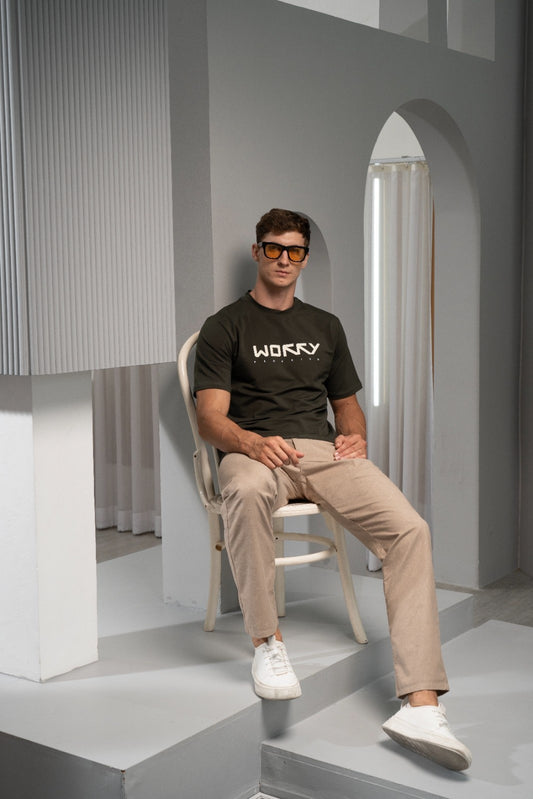 Men’s Olive Mark T-Shirt - Rig Anthony