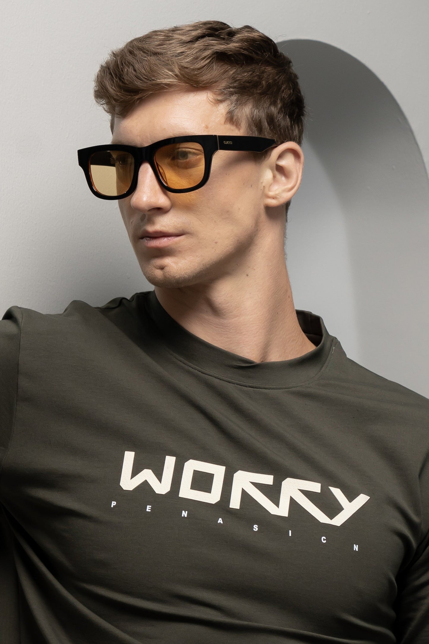 Men’s Olive Mark T-Shirt - Rig Anthony