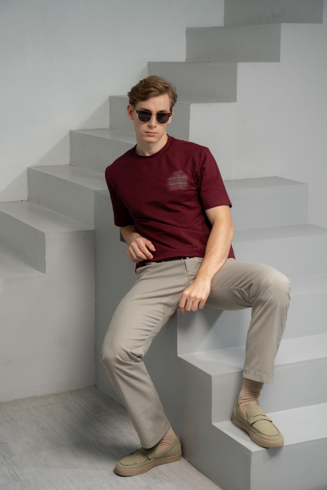 Men’s Crimson Realm T-Shirt - Rig Anthony