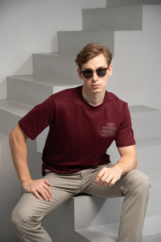 Men’s Crimson Realm T-Shirt - Rig Anthony