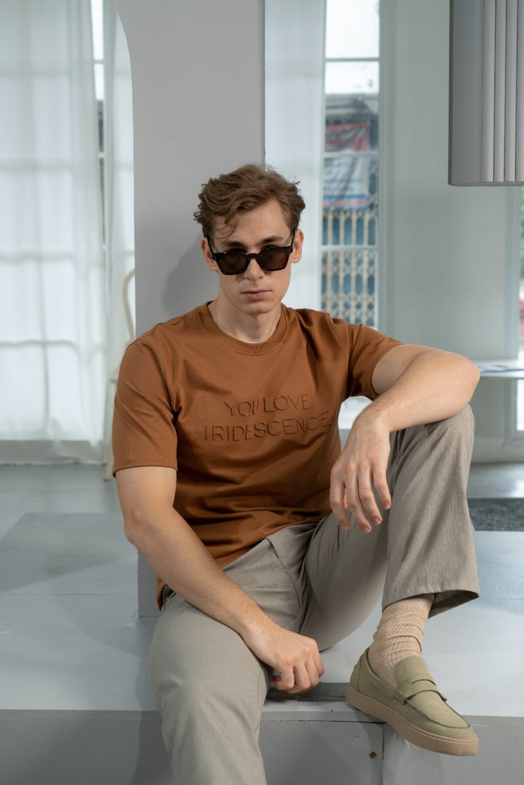 Men’s Walnut Crest T-Shirt - Rig Anthony