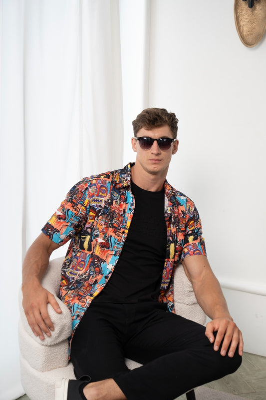 Men's Spectrum Pop Shirt - Rig Anthony