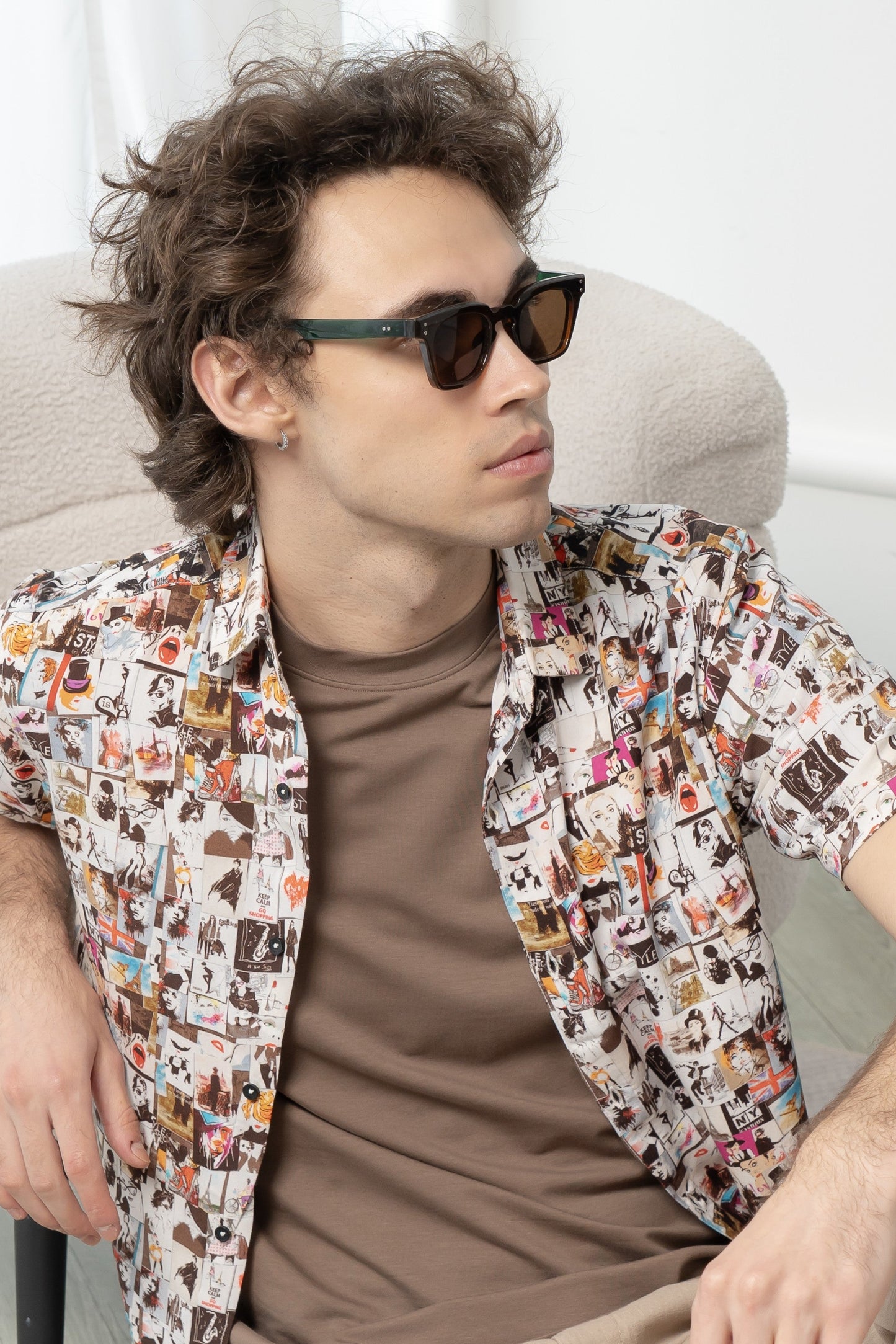 Men's Retro Canvas Shirt - Rig Anthony