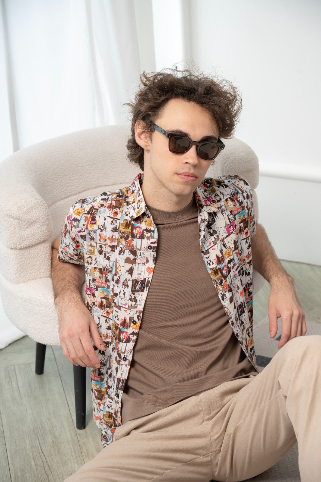 Men's Retro Canvas Shirt - Rig Anthony