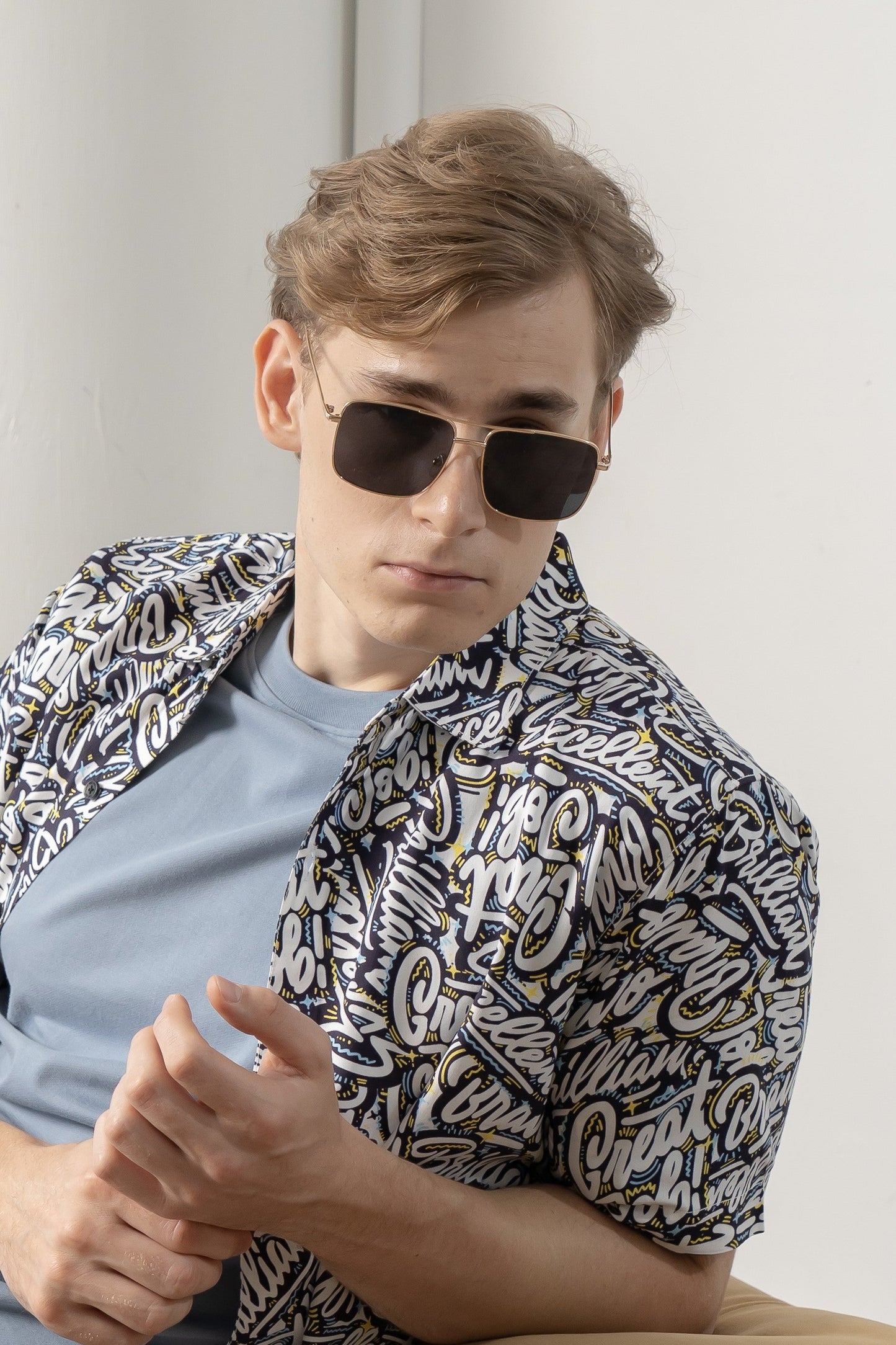 Men's Urban Graffiti Shirt  - Rig Anthony