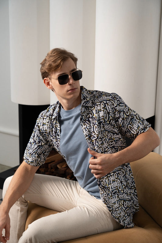 Men's Urban Graffiti Shirt  - Rig Anthony