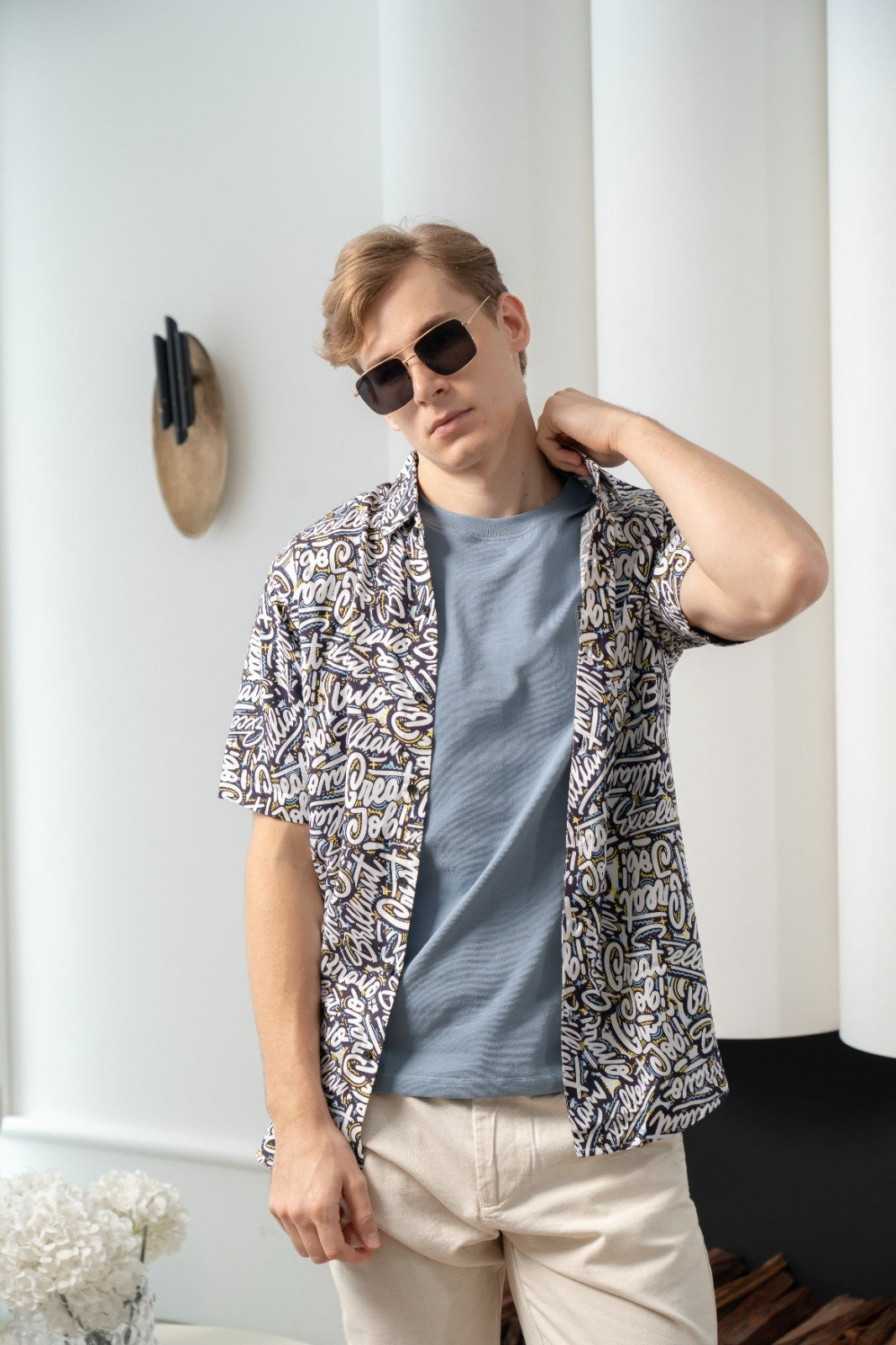 Men's Urban Graffiti Shirt  - Rig Anthony