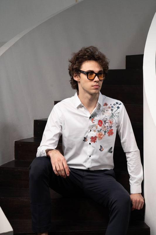 Men's Lustre Bloom Shirt - Rig Anthony