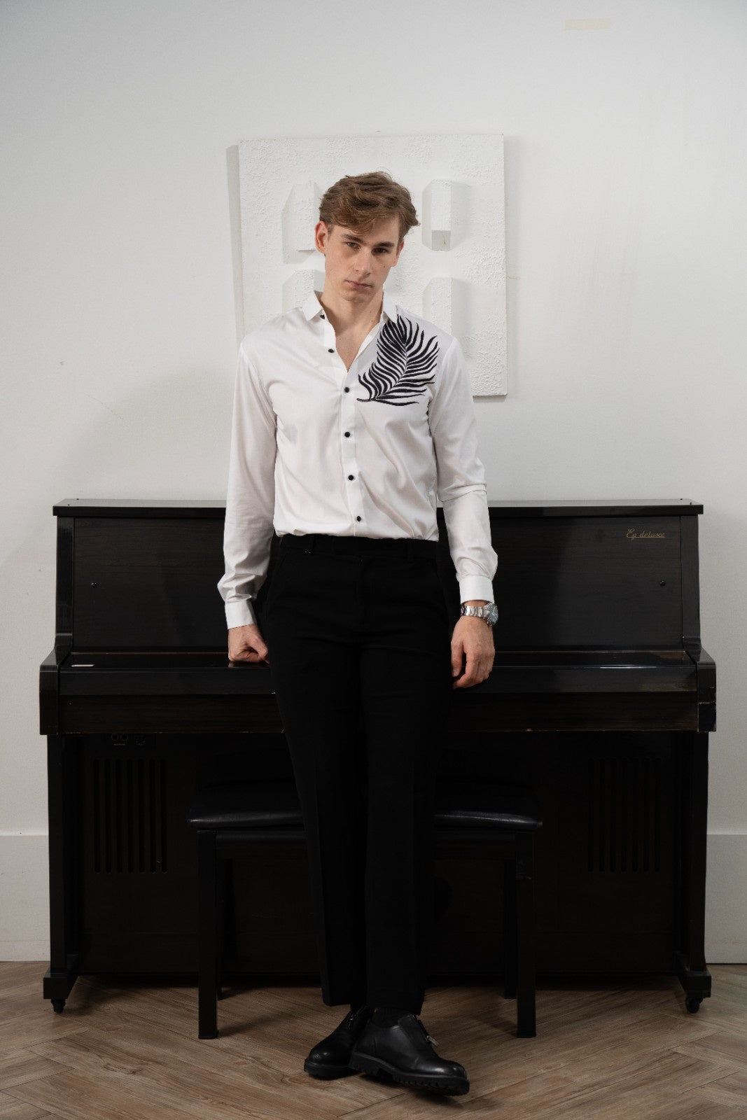 Men's Crystal Fern Shirt - Rig Anthony