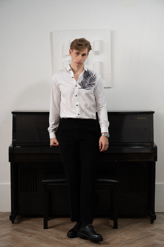 Men's Crystal Fern Shirt - Rig Anthony