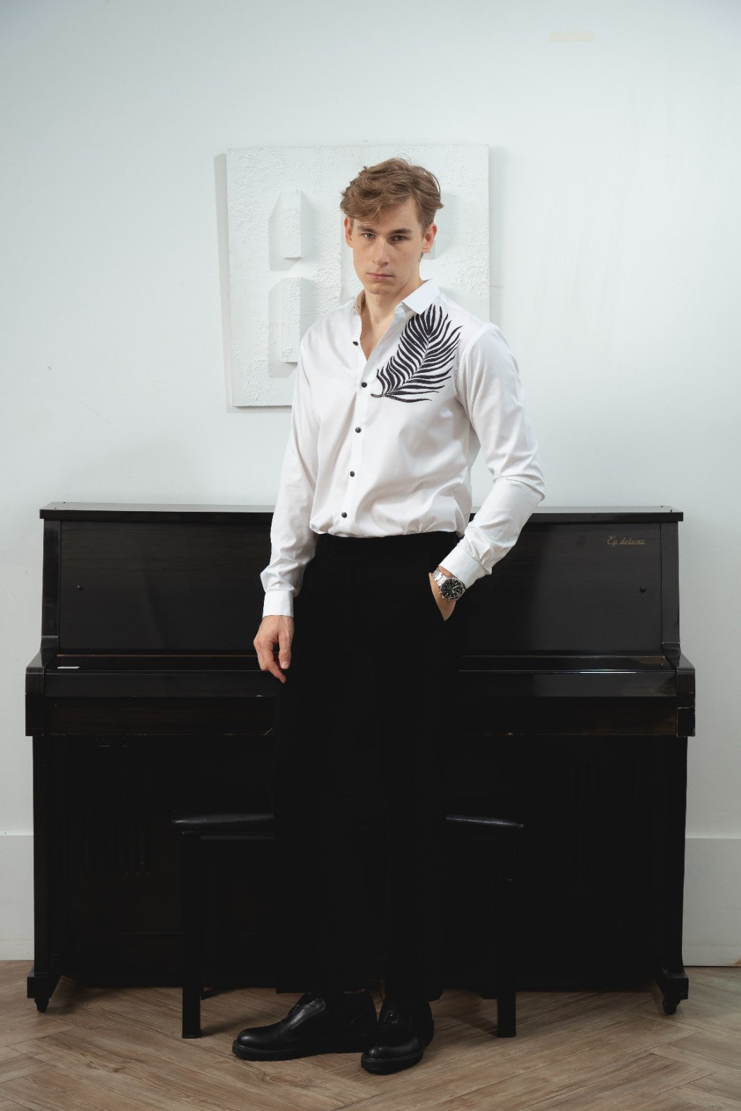 Men's Crystal Fern Shirt - Rig Anthony