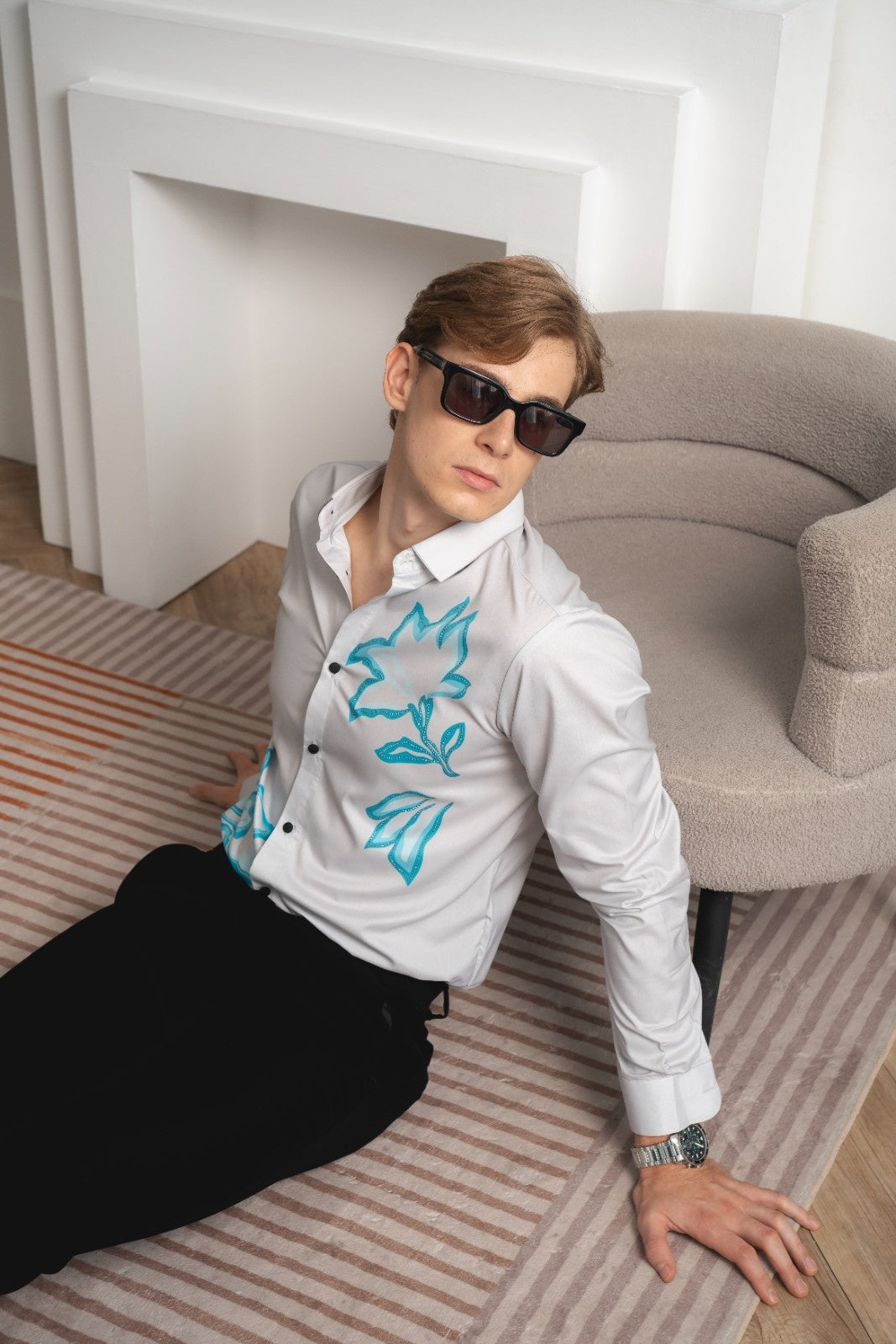 Men's Skyline Bloom Shirt - Rig Anthony