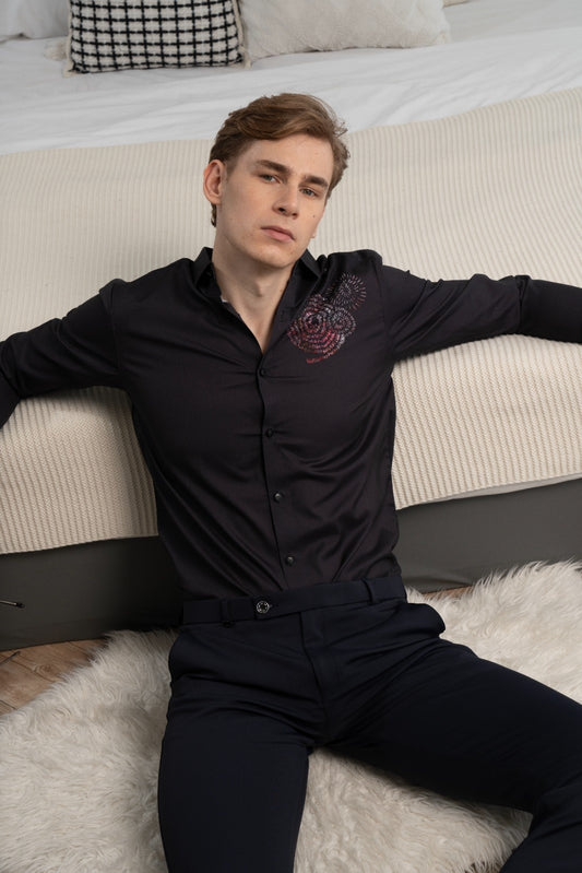 Men's Noir Blaze Shirt - Rig Anthony