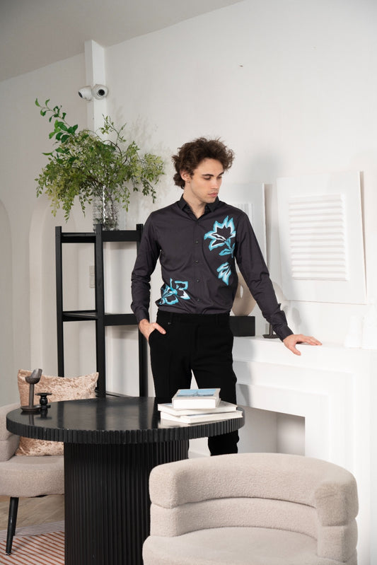 Men's Electric Bloom Shirt - Rig Anthony