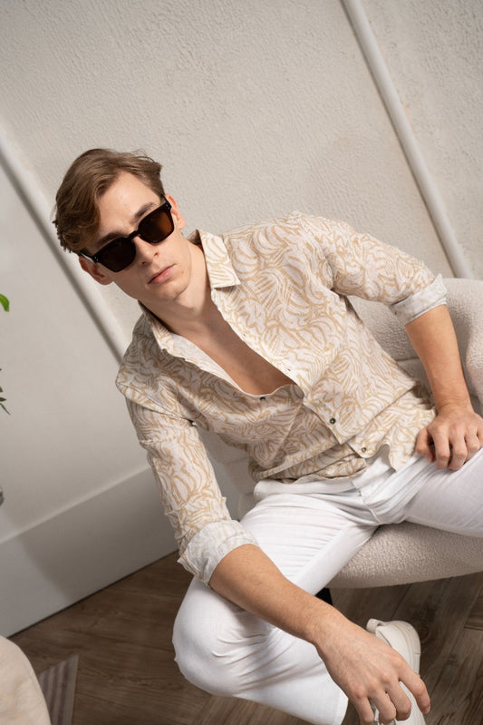 Men's Sandline Linen Shirt - Rig Anthony