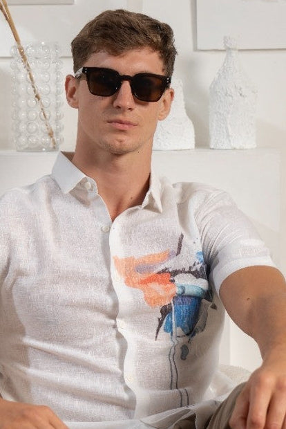 Men's Spectrum Linen Shirt - Rig Anthony