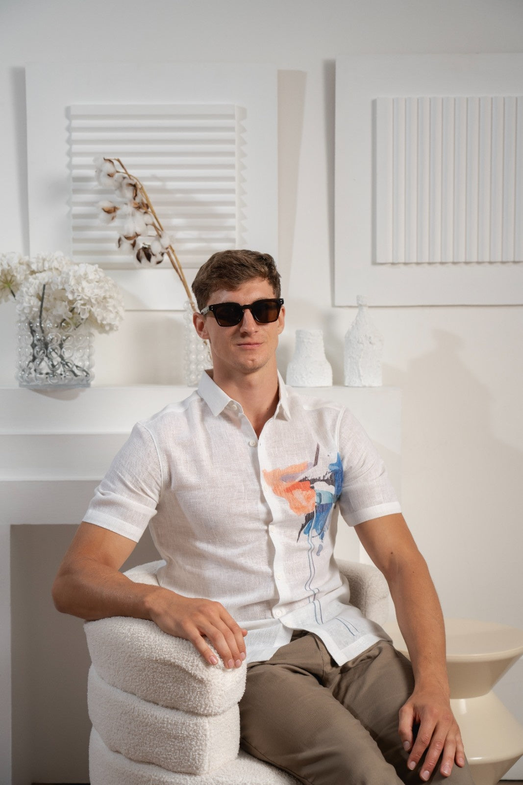 Men's Spectrum Linen Shirt - Rig Anthony