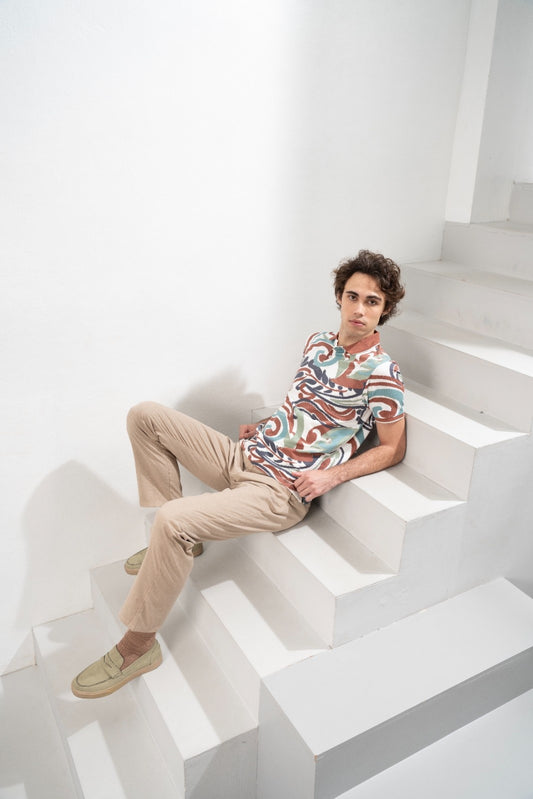 Men's Autumn Mirage Polo  - Rig Anthony