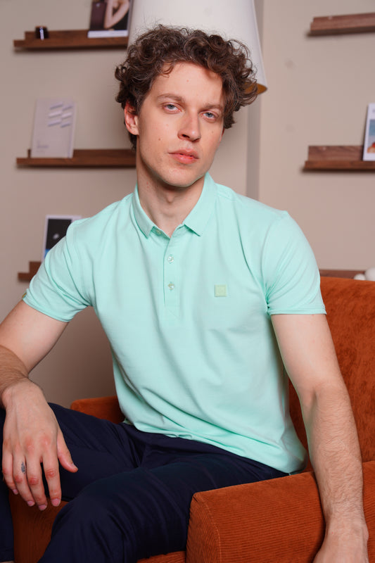 Men's Mint Drift  Polo- Rig Anthony
