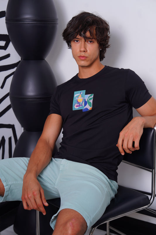 Men’s Tropic Pop Art T- Shirt