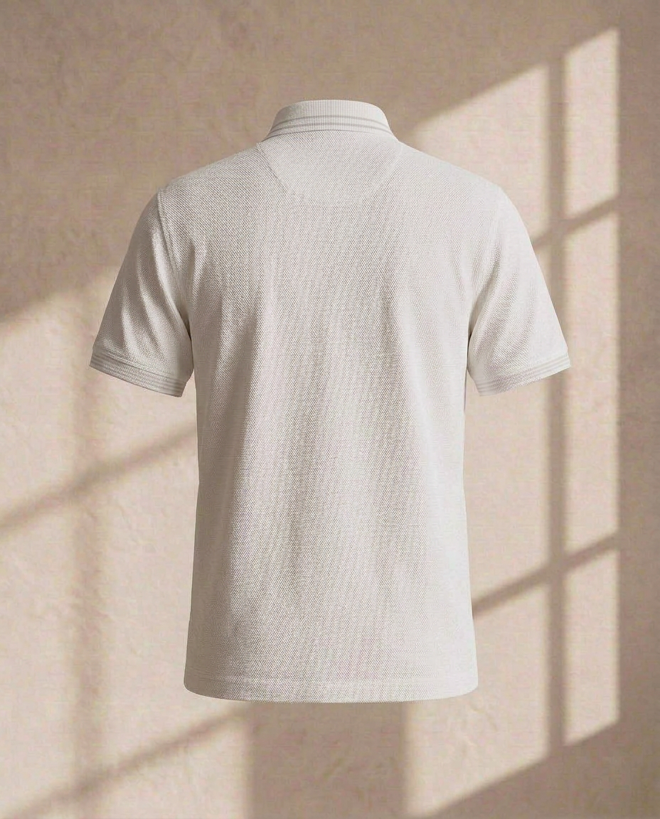Ivory Sand Premium Polo T-Shirt 14154