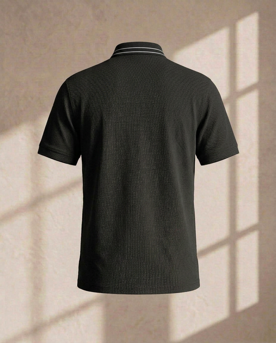 Midnight Black Premium Polo 14154