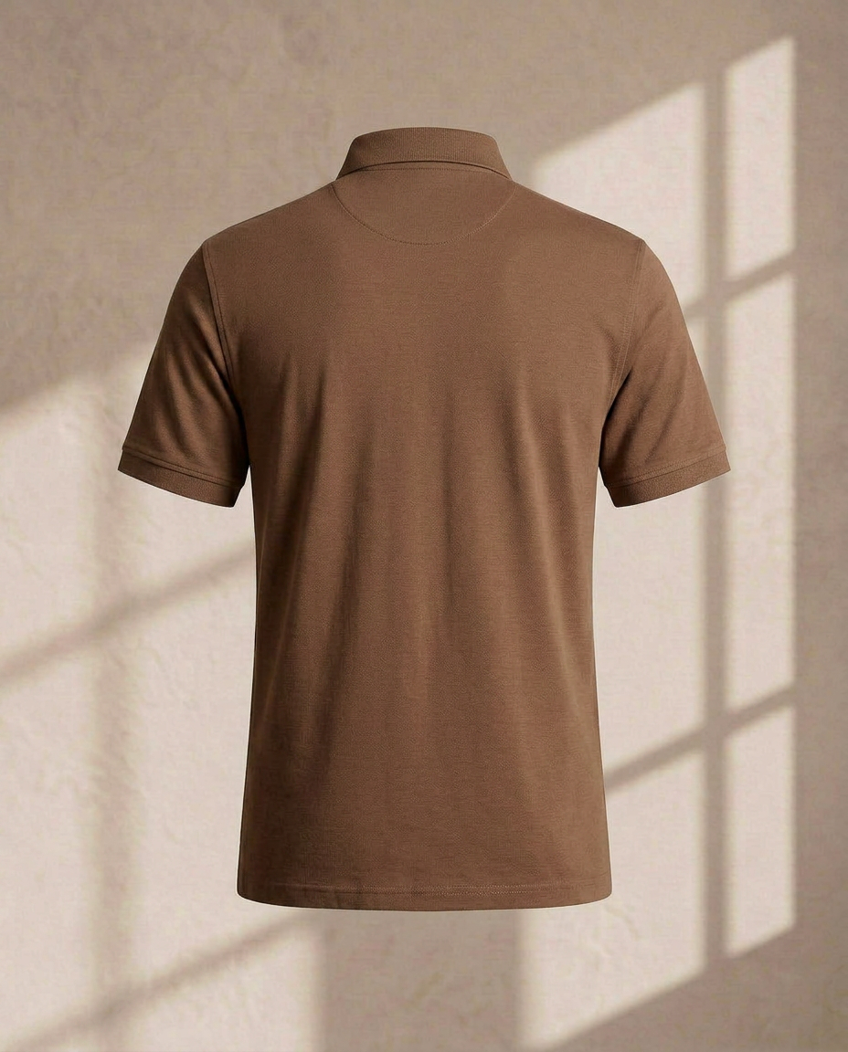 Cocoa Luxe Signature Polo T-Shirt 14117