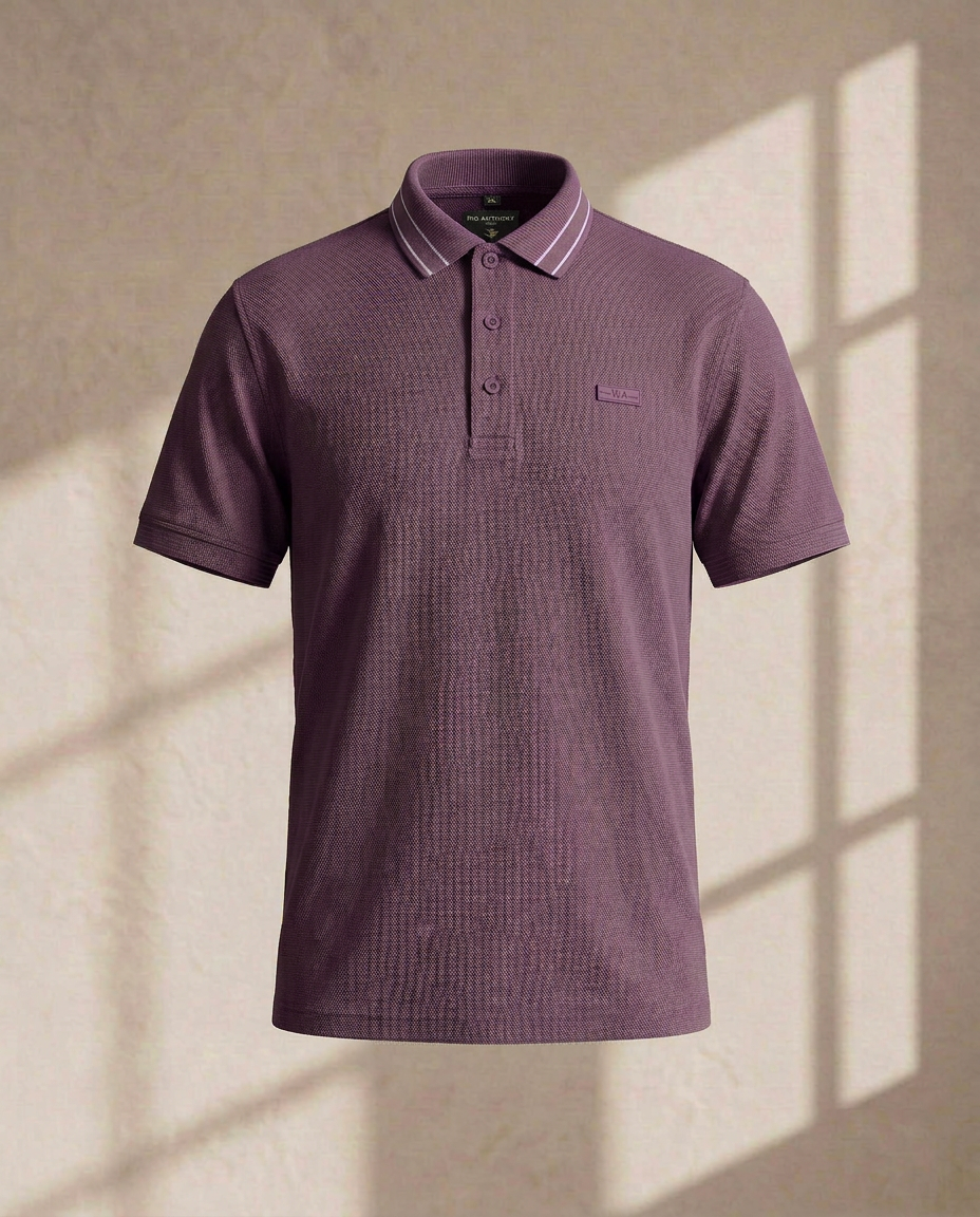 Royal Plum Premium Polo T-Shirt-14154