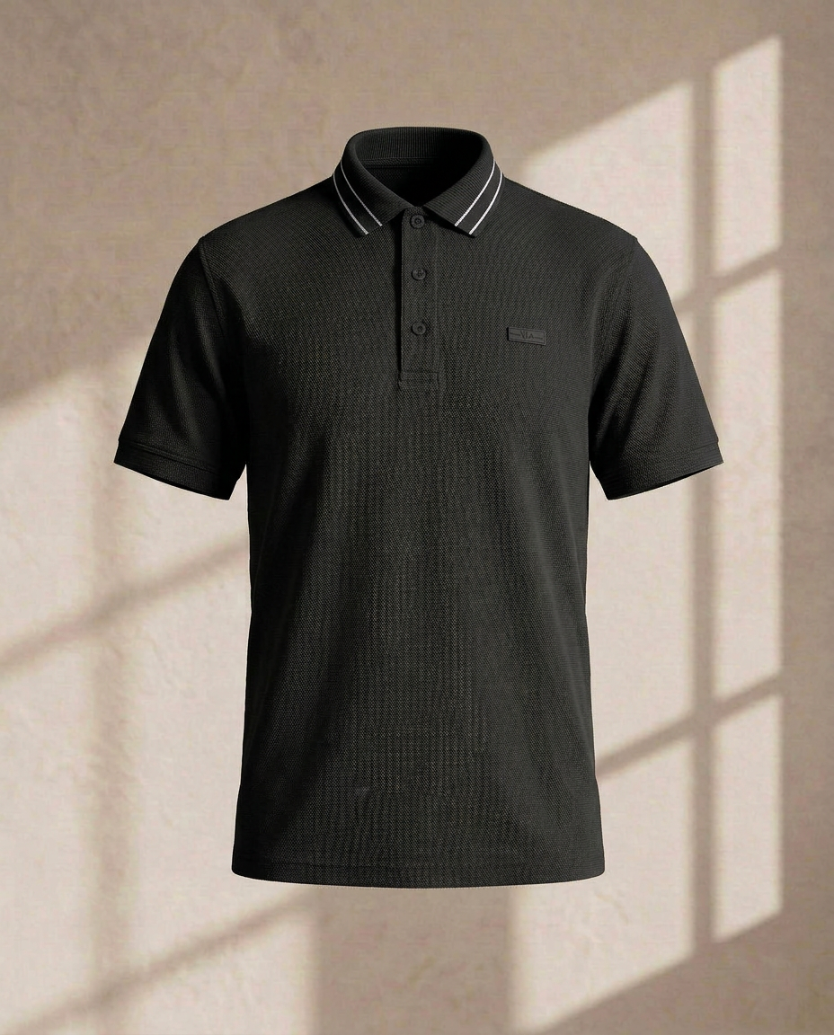 Midnight Black Premium Polo 14154
